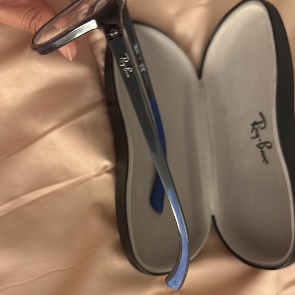 Ray-Ban Black and Blue Glasses - Picture 2 of 3